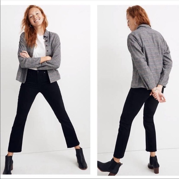 MADEWELL BROMLEY PLAID FLANNEL - Picture 1 of 5